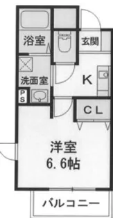 ピークショア北信太【3階】の間取り