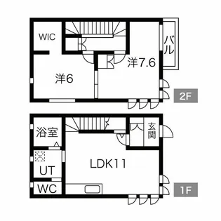 三国ヶ丘residenceの間取り