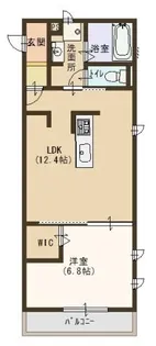 ムーランアヴァン【3階】の間取り