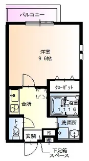 フジパレス堺鳳西Ⅰ番館【2階】の間取り