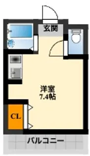 ニューコート小林【3階】の間取り
