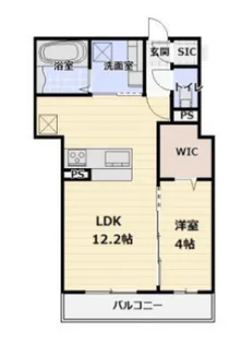 ロイズパレス大豆塚【1階】の間取り