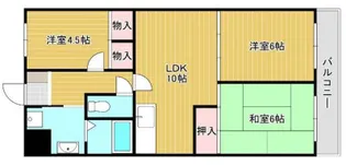 リヴィエール壱番館【2階】の間取り