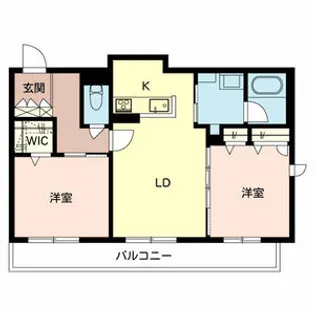 シャーメゾン サカイパークスⅠ【2階】の間取り