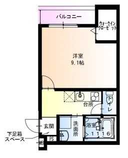 フジパレス堺中長尾Ⅲ番館【3階】の間取り