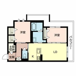 Refisia【2階】の間取り