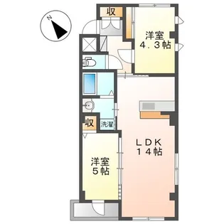 エクセレンス【2階】の間取り