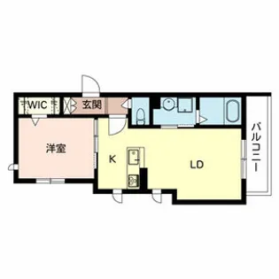 メゾンドビアンカ【2階】の間取り