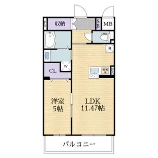 イデアルMIYA【2階】の間取り