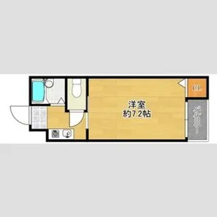 ミドウスジ堺Ⅰ【1階】の間取り