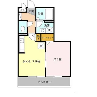 グランシャリオⅠ棟【1階】の間取り