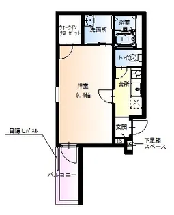 フジパレス堺南長尾Ⅴ番館【1階】の間取り