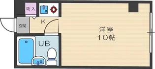 UKマンション【303号室】の間取り