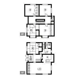 大阪府和泉市山荘町1丁目【一戸建】の間取り
