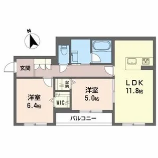 Arandano【2階】の間取り