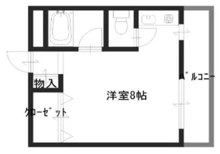 アルモカーサMOZU【2階】の間取り