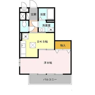 エストゥディオ【3階】の間取り