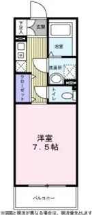 コート石津川【2階】の間取り