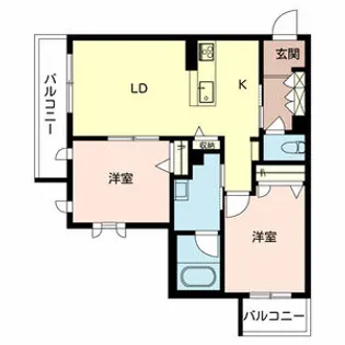 シャーメゾン フィグ【3階】の間取り