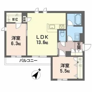ShaMaisonpono【3階】の間取り