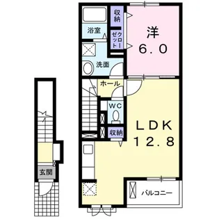 グラン・ソレイユ【2階】の間取り