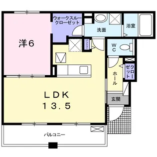 クラリッサ【1階】の間取り