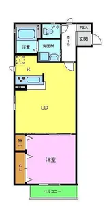 プルミエールコート【203号室】の間取り