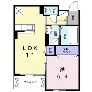 シャルールメゾンⅡ【3階】の間取り