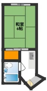 テール百舌鳥【2階】の間取り