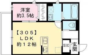パストラルスプリング【2階】の間取り