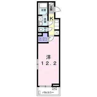 サウスレジデンスビッグバード【2階】の間取り