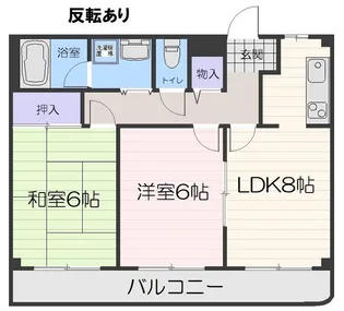 エルシャトー【2階】の間取り