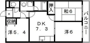グランエクセル和泉【2階】の間取り