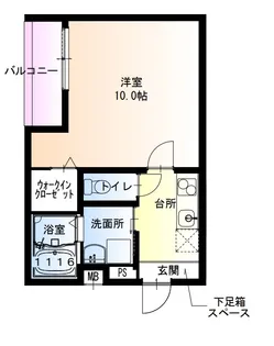 フジパレス堺鳳駅北ウエスト【2階】の間取り