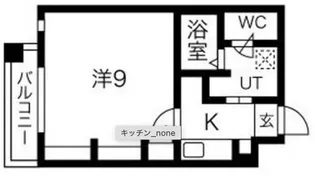 エヌエムヴァントワ【3階】の間取り