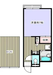 グレースとよなか【2階】の間取り