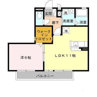 シャイニーパーク【2階】の間取り