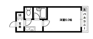 ヴァリー深井【2階】の間取り
