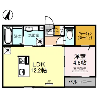 ルナピエーナA棟【3階】の間取り