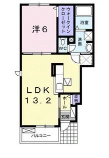 バニラベル【1階】の間取り