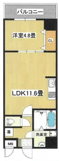 MANDARINCOURT 深井駅前【3階】の間取り
