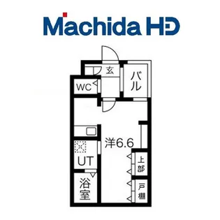 ジーイー・ドゥ【2階】の間取り