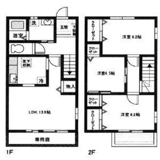 コンフォート箕形の間取り