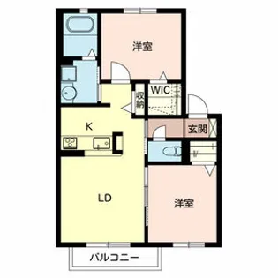 シャーメゾン鈴の宮 【1階】の間取り