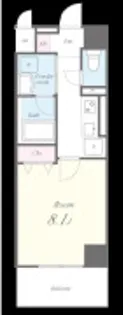 VIVACE三国ヶ丘【11階】の間取り