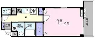 メゾンなか2 【1階】の間取り
