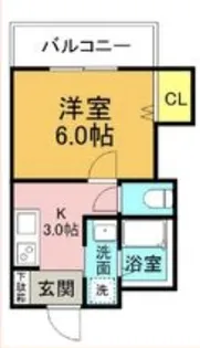 ファーストプラザ【2階】の間取り