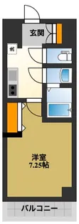 Luxeなかもず【5階】の間取り