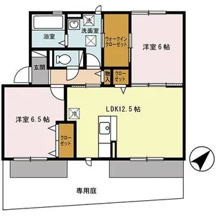 松韻舎【1階】の間取り