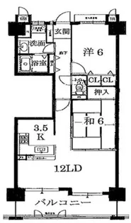 エバーランドシティ新泉北8番館【10階】の間取り